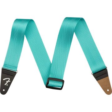 Tracolla chitarra Fender American Professional Seat Belt Miami blue