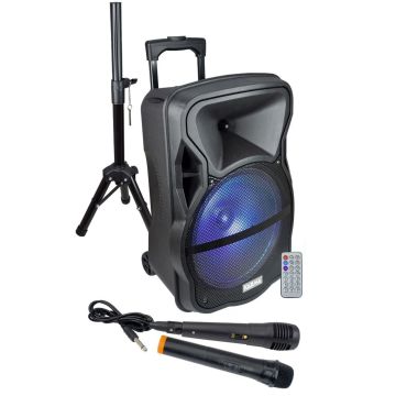 Box amplificato Karma PSB12 1 radiomicrofono 1 palmare e supporto