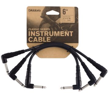 D'Addario PW-CGTP-305 Cavo patch 15cm Classic 3pz