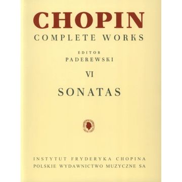 Chopin VI Sonate Editor Paderewski
