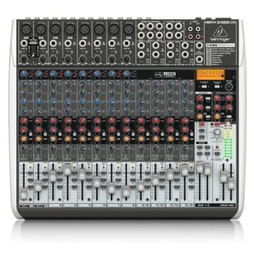 Mixer Behringer QX2222USB  con effetti e USB - 8Mic/4Stereo