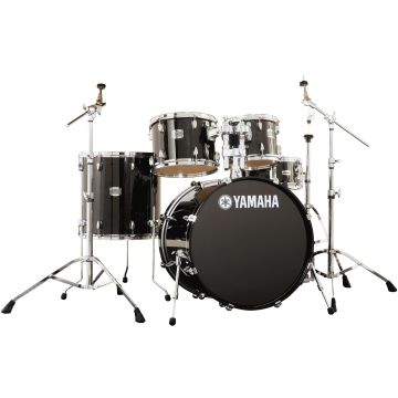 "Batteria Yamaha Stage Custom Birch cassa da 20"" 5pz RAVEN BLACK"