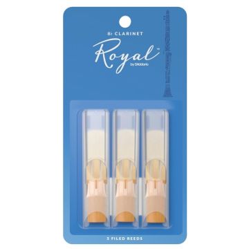 Royal by D'Addario n.2,5 Ance Clarinetto Sib 3pz