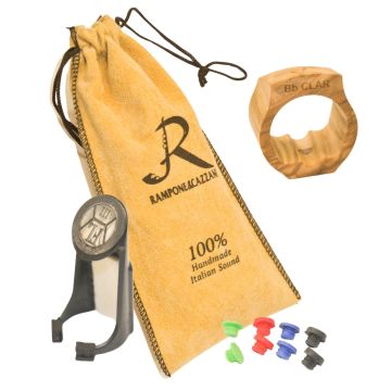 Legatura Clarinetto Rampone & Cazzani Chubby legno di ulivo