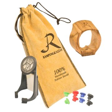 Legatura Sax Tenore Rampone & Cazzani Chubby legno di ulivo