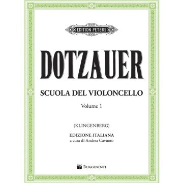Dotzauer Scuola Del Violoncello Volume 1 Ed. Italiana