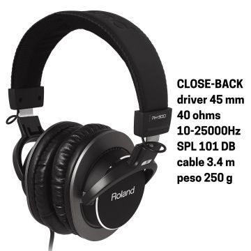 Cuffia ROLAND RH300 - CLOSED