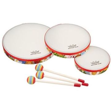 Remo RH-3100-00 Set tamburelli Rhythm Club Hand Drum 6/8/10"