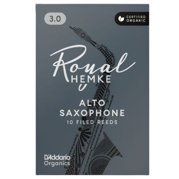 Hemke By D'Addario Organics Royal Ance Sax Alto n.3 10pz  
