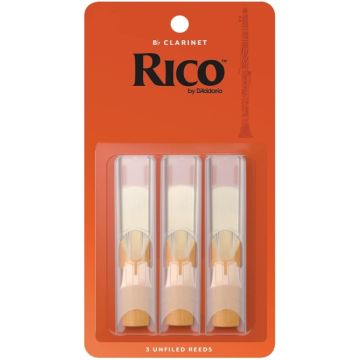 Ance Rico by D'Addario Clarinetto n.2 (3-Pack)