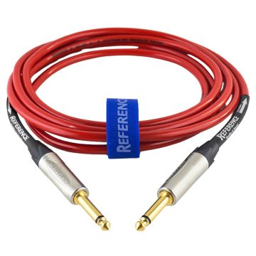 Cavo Jack/Jack 3 mt Reference RICS01R-RE-JJ-3-N rosso connettori Neutrik