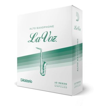 Ance Sax Alto La Voz By D'Addario Soft 10pz 
