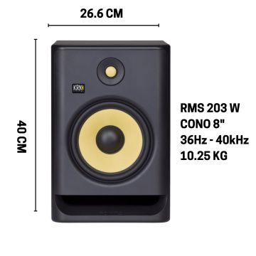 Monitor KRK ROKIT RP8 G4 8" 203w