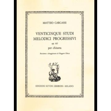 Carcassi Venticinque studi melodici progressivi op. 60 per chitarra