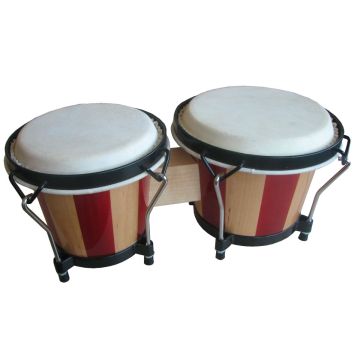 Bongos Soundsation SB-NW10-WS 6,5"+7,5" wood stripes