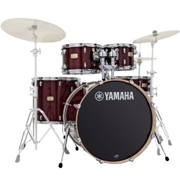 Batteria Yamaha Stage Custom Birch 22" 5pz Cranberry Red