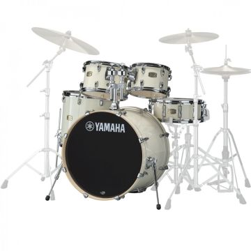 Yamaha Stage Custom Birch 22" Batteria 5pz Classic White