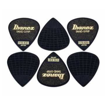 Blister plettri Heavy Ibanez  Black 6pz