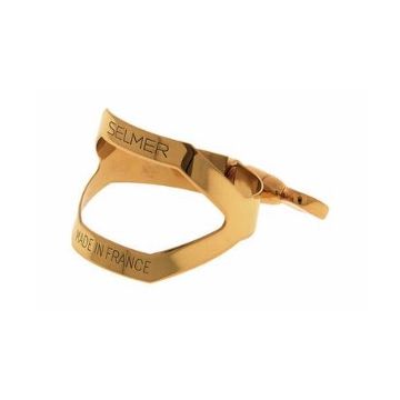 Legatura Sax Tenore Selmer dorata senza copribocchino