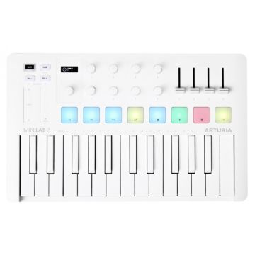Arturia MiniLab 3 Alpine White