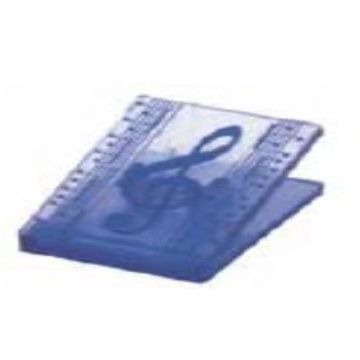 Clip Yoshizawa chiave/note blu 