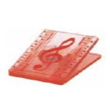 Clip Yoshizawa chiave/note pink 