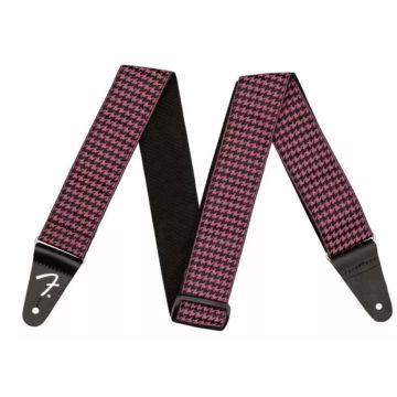 FENDER Houndstooth Jacquard Strap Pink