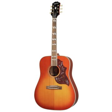 Chitarra Acustica Elettrificata Epiphone Masterbilt Hummingbird aged cherry sunburst gloss