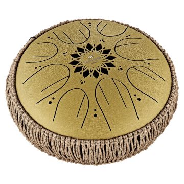 Steel tongue drum 10" Meinl Mostd3g Sonic Energy gold