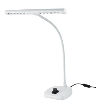 K&M 12298 Lampada per pianoforte colore bianco