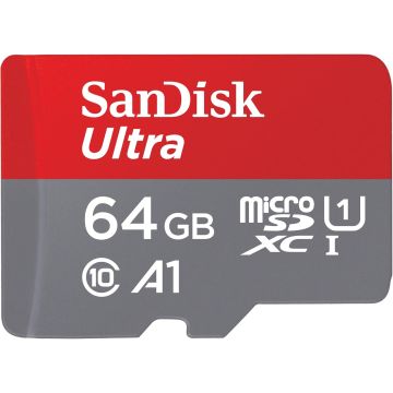 Sd Card SanDisk Ultra 64GB microSDXC UHS-I whit adapter