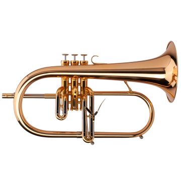 Flicorno Soprano Adams Sonic gold lacquered 0,50 con borsa