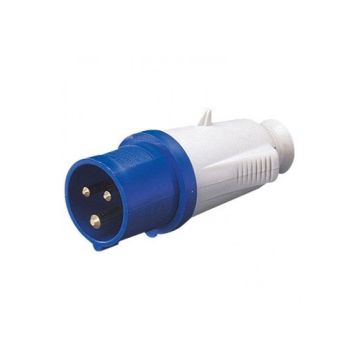 Spina Gewiss mobile diritta 2P+T16A 200- 250 50/60Hz blu