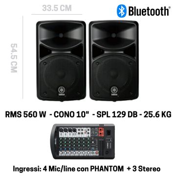 Yamaha STAGEPAS 600BT