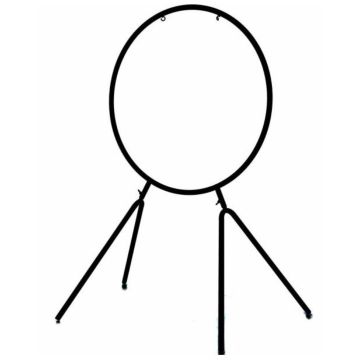 Paiste Supporto Gong round da terra per 1 Gong 28" 