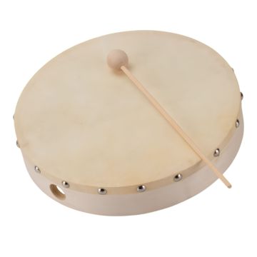 Soundsation STB-06 Tamburello 15cm pelle naturale con battente