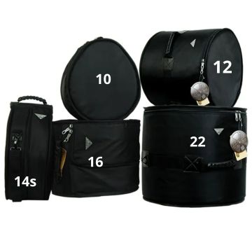 Set borse batteria PDH 5pz 10/12/14/16/22 SW-DB-01