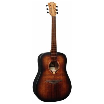 Lag T70D-B&B Dreadnought Black & Brown