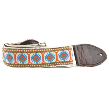 Souldier Torpedo Pillar turquoise/orange/white Tracolla chitarra 