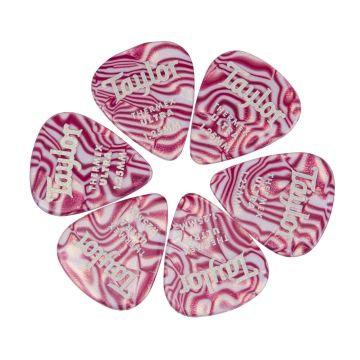 plettri Taylor 1.25mm 6pz ruby swirl