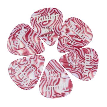 plettri Taylor 1.5mm 70712 6pz ruby swirl