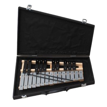 Metallofono Comet 25 piastre cromatico con custodia
