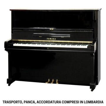 YAMAHA U3E PIANOFORTE RICONDIZIONATO NERO LUCIDO M.989454