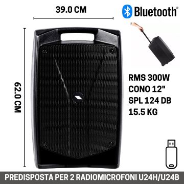 Proel V12WAVE Box amplificato bluetooth