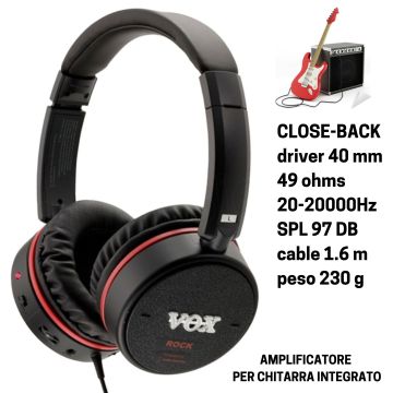 Cuffia Vox VGH-ROCK 49Ohm