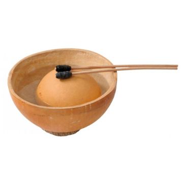 Terre' 25-30cm Water Drum legno zucca