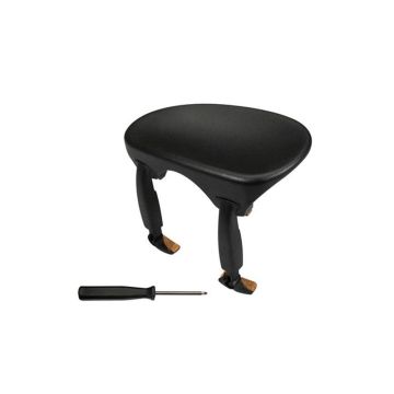 Mentoniera Violino 4/4 Wittner 430600 laterale in plastica con attrezzi palissandro