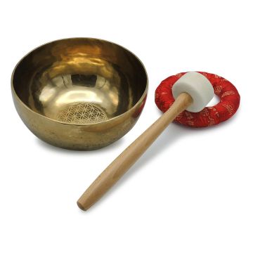 Klangschalen 4087L ciotola 'Fiore della Vita' 18,5cm