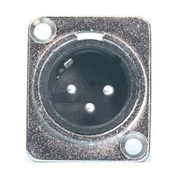 XLR da pannello maschio 3 poli Proel