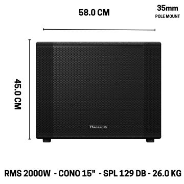 Pioneer DJ XPRS 1152 S